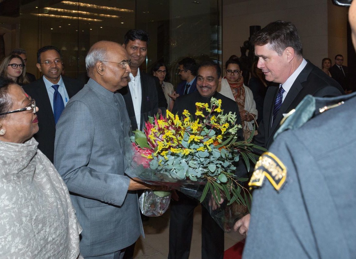 Indian President Shri Ram Nath Kovind's visit to Australia