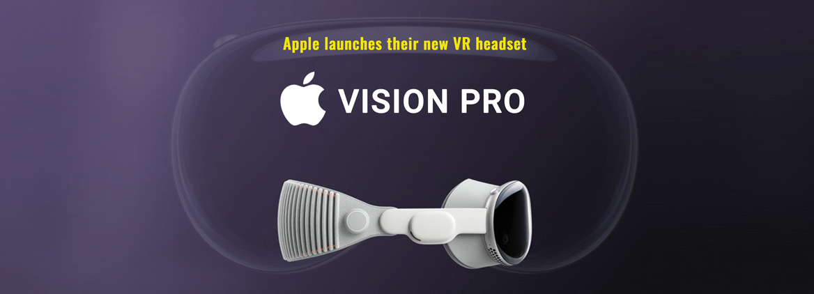 Apple launches its first virtual reality headset: Apple Vision Pro